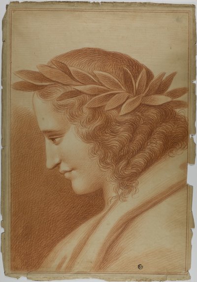 Poet Crowned with Laurel by Raphael