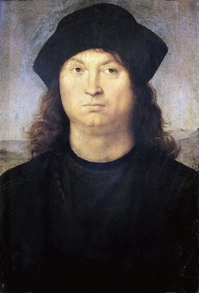 Portrait of a man by Raphael