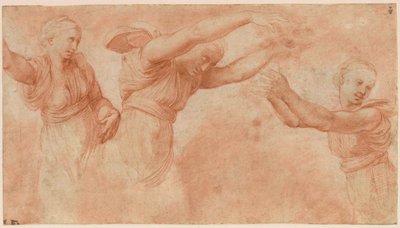 Study for the Gods Celebrating the Wedding of Psyche and Cupid by Raphael