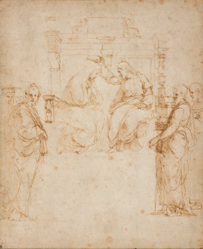 The Coronation of the Virgin by Raphael