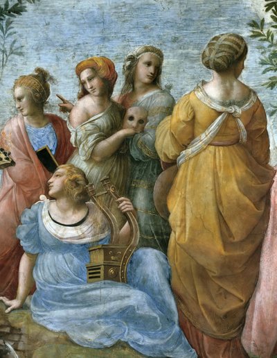 The Parnassus (detail) by Raphael