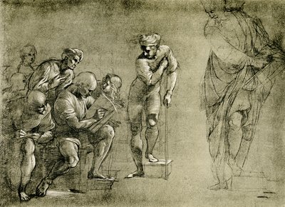 The Pythagoras Group from the School of Athens by Raffaello Sanzio Raphael
