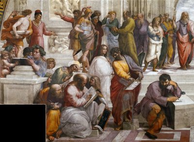 The School of Athens (detail), ca 1510-1511 by Raphael