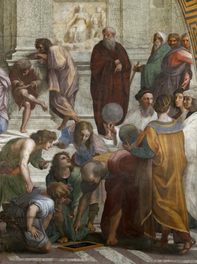 The School of Athens (detail) by Raphael