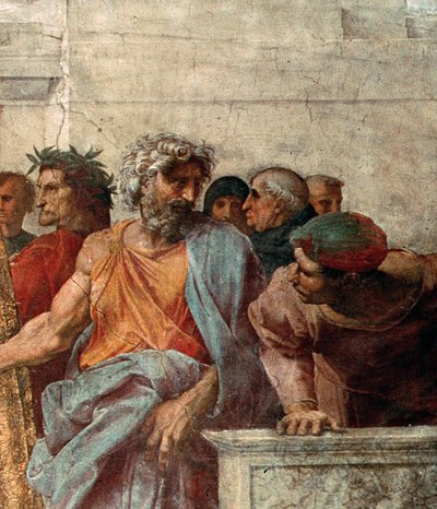 Disputa, from the Stanza della Segnatura (detail) by Raffaello Sanzio Raphael