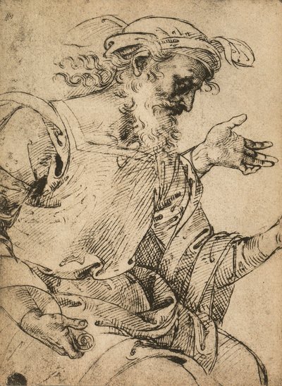 The prophet Ezekiel by Raffaello Sanzio Raphael