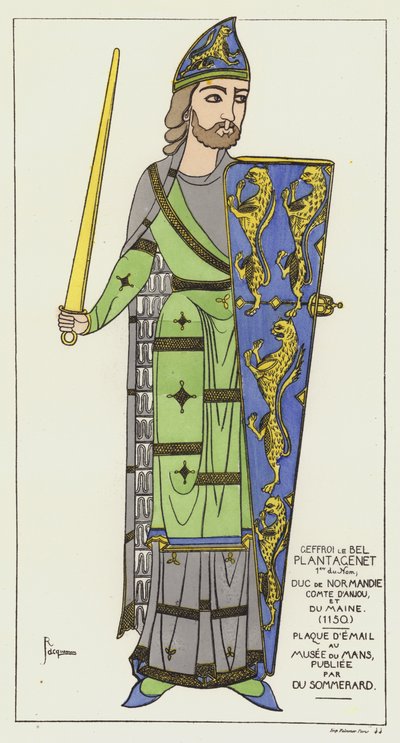 Geoffrey Plantagenet by Raphael Jacquemin