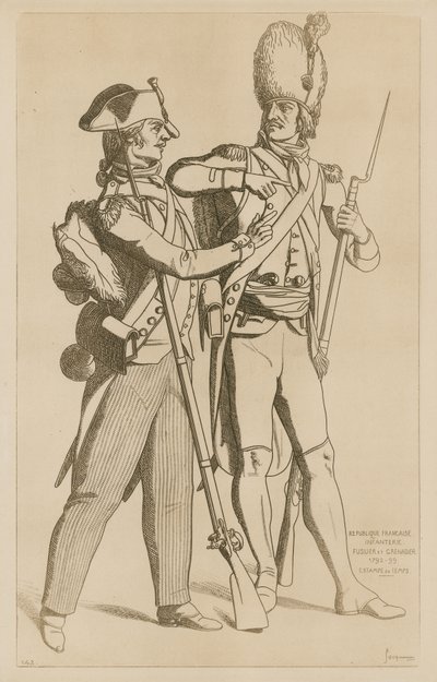 Infantry of the French Republic by Raphael Jacquemin