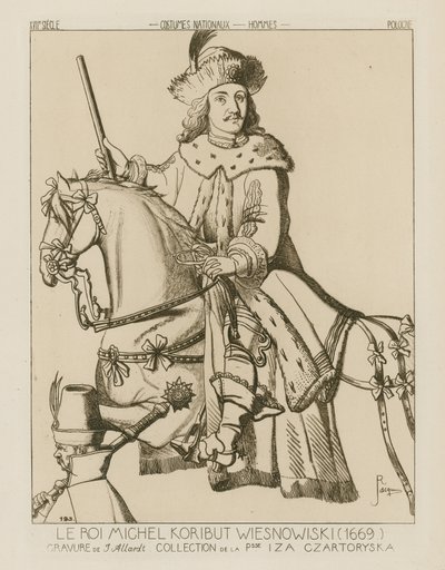Michael Wisniowiecki, King of Poland (1669) by Raphael Jacquemin