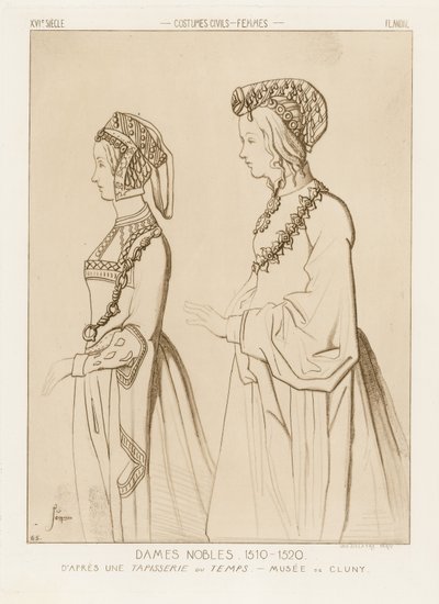 Noble Women, 1510-1520 by Raphael Jacquemin