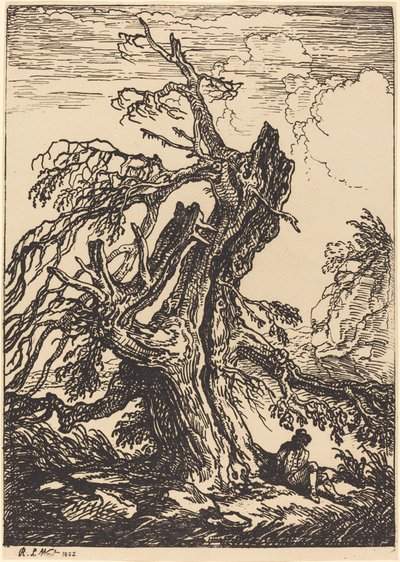 Study of a Tree by Raphael Lamar West