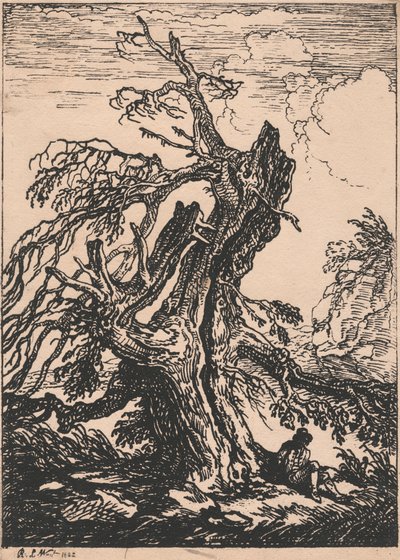 Study of a Tree by Raphael Lamar West