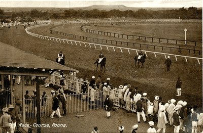 The Race-Course, Poona, c.1900-30 by Raphael Tuck and Sons