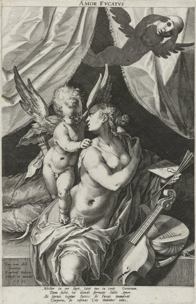 Allegory of Deceptive Love by Raphaël Sadeler (I)