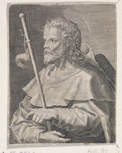 Apostle James the Greater by Raphaël Sadeler (I)