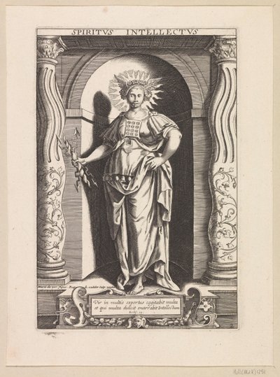 Gift of Understanding (Zeven gaven van de Heilige Geest) by Raphaël Sadeler (I)