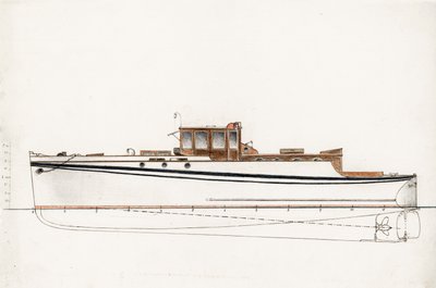 A Motorboat by Raymond Bonnefon