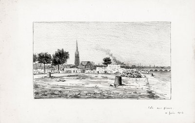 Bordeaux, Stone Quay, June 11 by Raymond Bonnefon