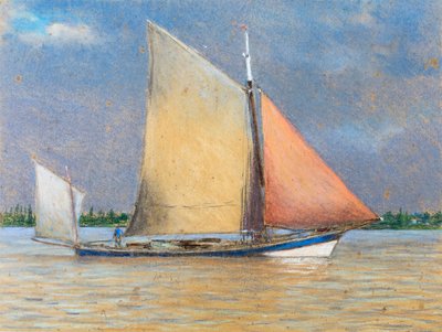 Filadière on the Gironde estuary by Raymond Bonnefon