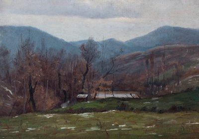 Landscape with Pond, March 1905 by Raymond Bonnefon