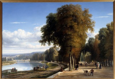 Walk to Saint Cloud Park by Raymond Esbrat