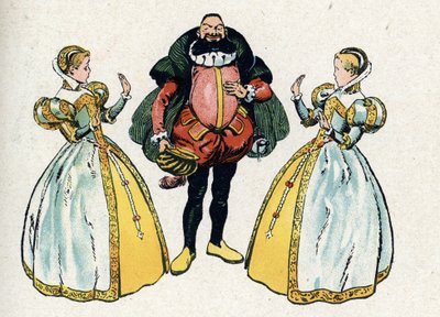 "Barbe-Bleue" from the fairy tales by Charles Perrault by Raymond de la Neziere