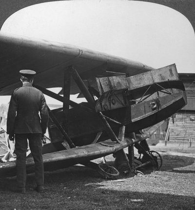 Armour Plated German Plane Used to Attack the Allied Trenches, World War I by Realistic Travels Publishers