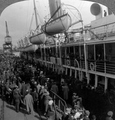 Aviation Corps Boarding a Ship, World War I, 1914-1918 by Realistic Travels Publishers