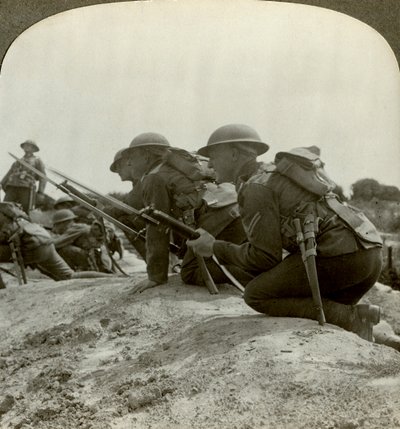 Canadian Infantry Rush a German Position, World War I, 1914-1918 by Realistic Travels Publishers