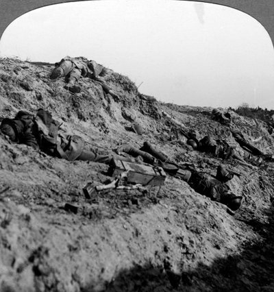 Dead soldiers, Vimy Ridge, France, World War I, 1914-1918 by Realistic Travels Publishers