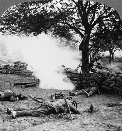 First World War battlefield scene by Realistic Travels Publishers