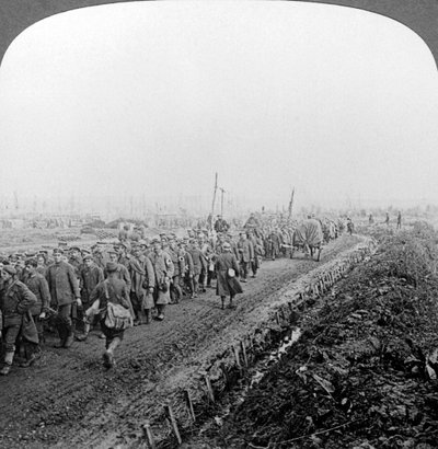 German Prisoners of War, Sambre, World War I by Realistic Travels Publishers