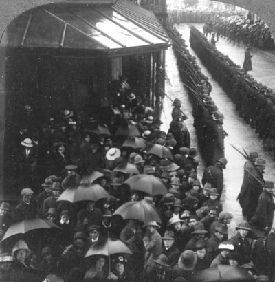 Guard of Honour at City Hall, South Africa, World War I by Realistic Travels Publishers