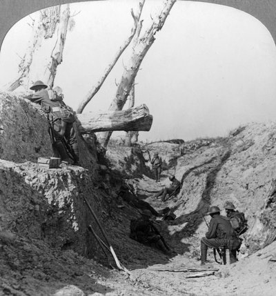 Holding the Line at Dickebusch, Flanders, Belgium, World War I, 7 June 1917 by Realistic Travels Publishers