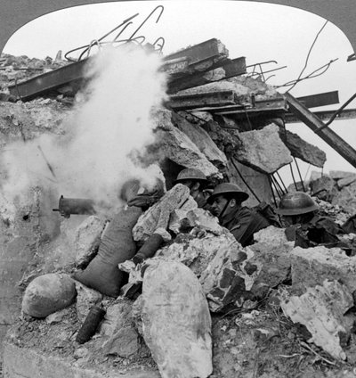 Machine Gun Nest, Poelcappelle, Belgium, World War I, 1914-1918 by Realistic Travels Publishers