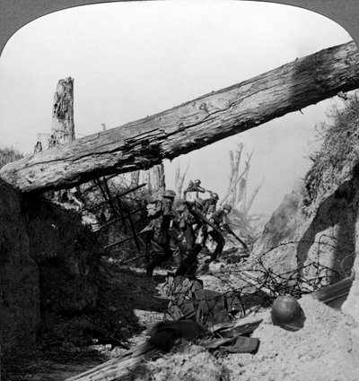 Trench Warfare on the Wotan Line, Queant, France, World War I by Realistic Travels Publishers