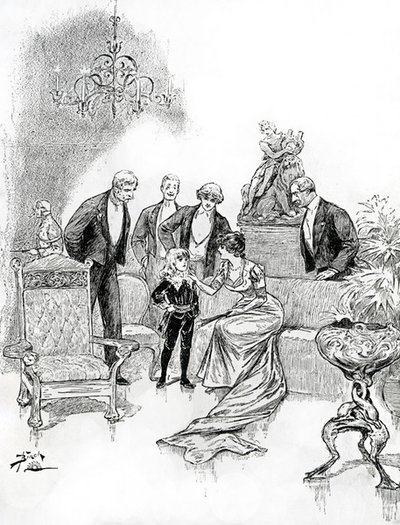 Illustration for Little Lord Fauntleroy by Reginald Bathurst Birch