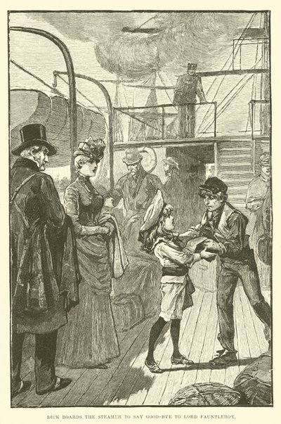 Illustration for Little Lord Fauntleroy by Reginald Bathurst Birch