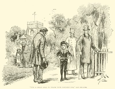 Illustration for Little Lord Fauntleroy by Reginald Bathurst Birch