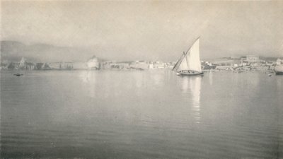 In the Harbour, Palma, Majorca, c1927 by Reginald Belfield