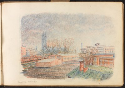 Magdeburg camp, March 1915 by Reginald Copleston Bond