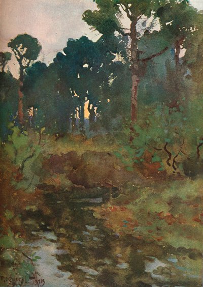 Decorative Landscape Study by Reginald Jones