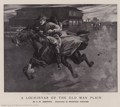 A Lochinvar of the Old Man Plain by Reginald Thomas Cleaver