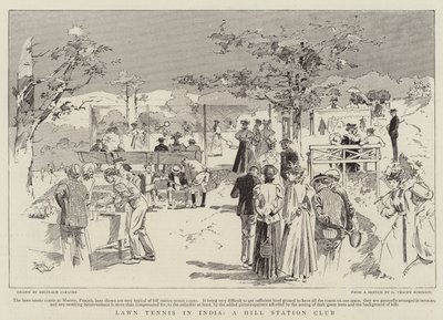 Lawn Tennis in India, a Hill Station Club by Reginald Thomas Cleaver