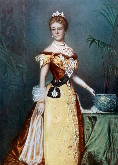 Auguste Viktoria, German Empress by Reichard and Lindner
