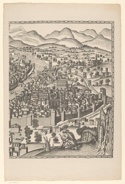 View of Florence (Right Part) by Reichsdruckerei