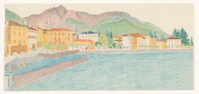 View of an Italian City by the Water by Reijer Stolk
