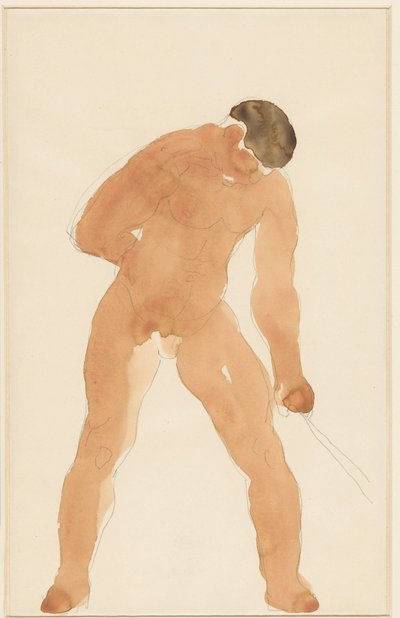 Standing Naked Man by Reijer Stolk