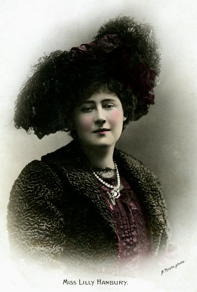 Lily Hanbury, 1874-1908, English Actress, Early 20th Century by Reinhold Thiele