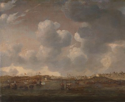 View of Salee, Morocco by Reinier Nooms (signed by artist)